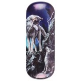 Toc Ochelari Lisa Parker Guidance Wolves, Etui Dur, Laveta Microfibra, 16.5cm, Design Lup, Protectie Ochelari
