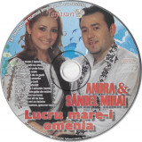 CD Andra Și Săndel Mihai &lrm;&ndash; De La Frate La Soră, original, Folk