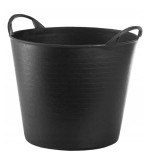 Cumpara ieftin Galeata pentru constructii, rotunda, flexibila, neagra, 26 L, Artool