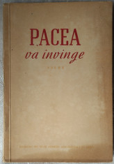 PACEA VA INVINGE (POEME, ESPLA 1952) [debut in volum NICOLAE LABIS/ION HOREA+] foto
