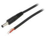 Cablu DC 4,8/1,7 Negru 1,5m