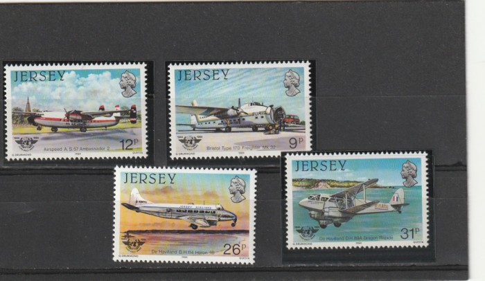 Avioane,istorie,Jersey.
