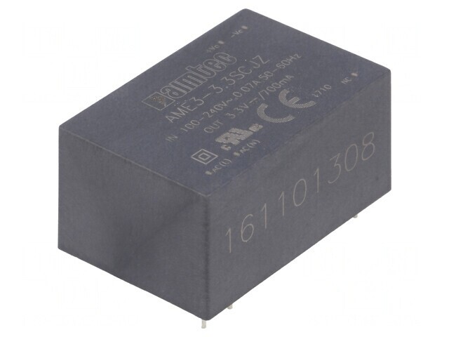 Convertor AC/DC 3W 3.3VDC