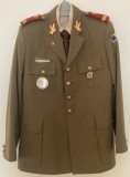 HM - Costum militar kaki 7 - locotenent infanterie - piesa de colectie