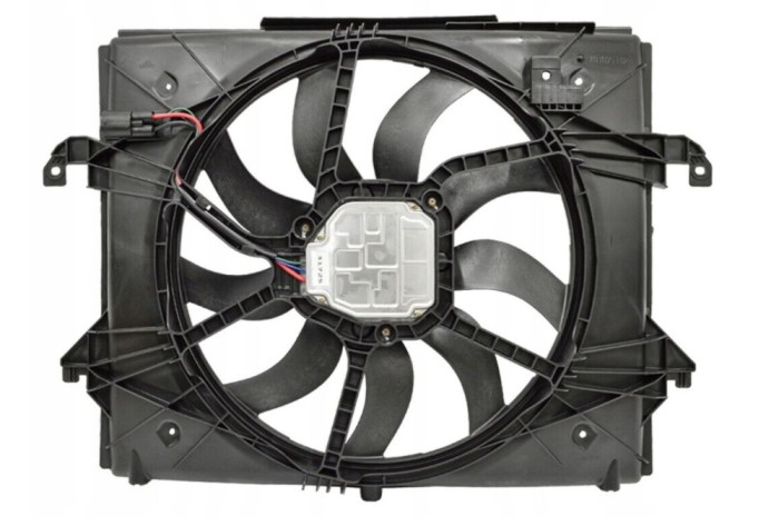 Ventilator radiator Jeep Wagoneer/Grand Wagoneer 22-; Ram 1500/2500/3500 18-, motor: 5.7 V8, 6.4 V8, Mhev, 4 pini, 68275634AA; 68275634AB