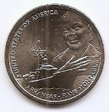 Statele Unite (SUA) 1 Dolar 2025 D - (Inventii: Arkansas - Proiectant si nava) KM-813 UNC !!!, America de Nord