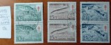 FINLANDA-1955-'' CRUCE-ROSIE''--FAUNA-PESTII-Serie -tereche completa-stampilat'' -Vezi-Scan
