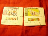 2 Timbre Israel 1977 - Desene copii