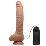 Vibrator gigantic cu ventuza si telecomanda Beautiful Dick 11 &quot; (28cm), Lybaile