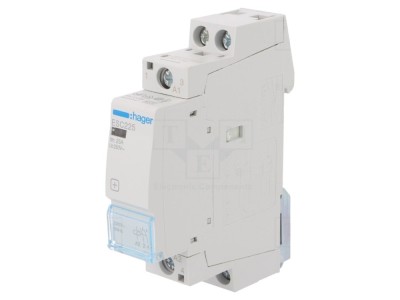 Contactor 2-poli 25A, 230VAC NO foto