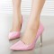 CH2326-5 Pantofi office cu varf ascutit si toc inalt