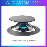 Lumini ambientale Audi A6 C8 2018-2024 Tweetere 4D electrice control telefon sau sistem original CarStore Technology