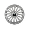 Set 4 capace roti 16 inchi (R16) Dino Gri, Compatibile cu Toyota, Autohelix MSA