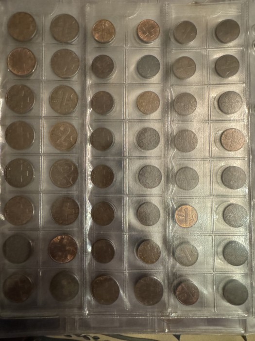 1,2,5,10 RAPPEN după 1900 , 144 buc. diferiți ani.