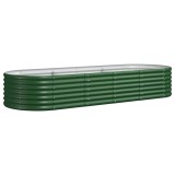 Cumpara ieftin Strat inaltat gradina 224x80x36 cm otel galvanizat