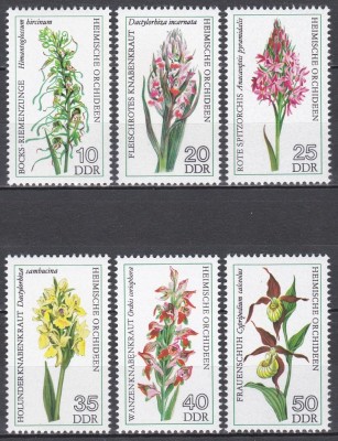 Germania RDG 1976 - Orhidee, MNH foto