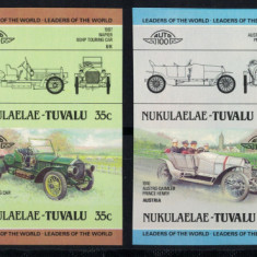TUVALU NUKULAELAE 1985 - Masini de epoca celebre / serie completa MNH