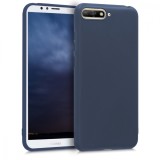 Husa pentru Huawei Y6 (2018), Silicon, Albastru, 44878.53