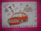 HOPCT 15119 GTI -GERMANIA--CARTE POSTALA RADIO AMATOR / RADIOAMATORI CARICATURA -CIRCULATA