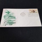 Crăciun 1974 - Prima Zi de Emisiune Mount Vernon, Colecție Vintage &#039;Peace on Earth&#039;.FDC, America de Nord