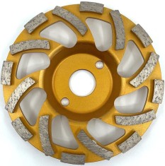 Cupa diamantata segment tip ventilator - Beton/Abrazive 125x22.2mm Premium - DXDY.PSCC.125 foto