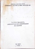 INDRUMARUL LABORANTULUI SI AL CONTROLULUI DE CALITATE-COMBINATUL DE FIRE SI FIBRE SINTETICE IASI-337146