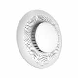 Senzor de fum Smart Home EZVIZ, avertizare optica si acustica, comunicare Wireless ZigBee CS-T4C SafetyGuard Surveillance