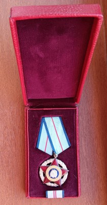 QW16 11 - Ordinul Meritul militar - clasa a II-a - RSR + bonus foto