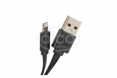 CABLU INCARCATOR USB 2.0 NEGRU APPLE IPHONE SI IPAD foto