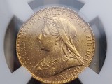 Marea Britanie - 1901 FULL GOLD SOVEREIGN - Victoria - Pentru Colectionari, Europa, Aur