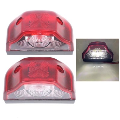 pachet 5 x Set 2 lampi led universale pentru numar 12v- 24v foto