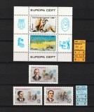 Timbre Turcia, 1980-86 - Natură şi Personalităţi istorice - MNH - CEPT - Europa, Natura, Nestampilat