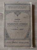 Cheia temelor din gramatica germana de Ludovic Leist