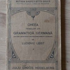 Cheia temelor din gramatica germana de Ludovic Leist