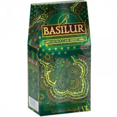 Basilur Maroccan Mint Ceai verde Refill, 100g