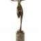Nud modern - statueta din bronz pe un soclu din marmura BE-67