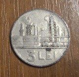 3 lei 1963, RPR / Romania