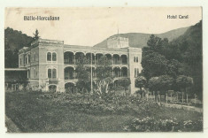 cp Romania Baile Herculane Hotel Carol - 1929 foto