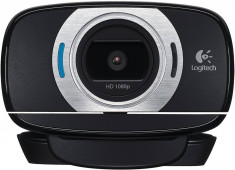 Camera web Logitech C615 USB Negru foto