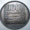 7.355 ALGERIA OCUPATIE FRANCEZA 100 FRANCS FRANCI 1950