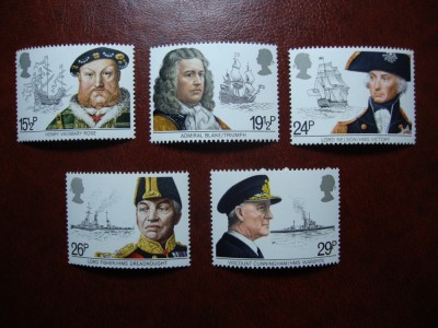 ANGLIA SERIE NAVIGATORI MNH foto