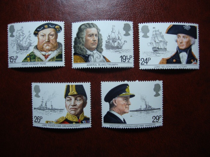 ANGLIA SERIE NAVIGATORI MNH