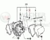 Semering supapa placa / mai compactor Wacker WM 100, Robin EH 10, Wacker Neuson