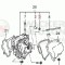 Semering supapa placa / mai compactor Wacker WM 100, Robin EH 10
