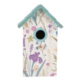 Cumpara ieftin Casuta Pasari lemn multicolor Summer 15x10x22 cm
