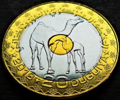 Moneda exotica bimetal 20 OUGUIYA - MAURITANIA, anul 2018 * cod 992 = UNC foto