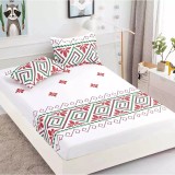 Cumpara ieftin Husa de Pat + 2 Fete de Perna din Finet Model Traditional 180x200cm - JO801