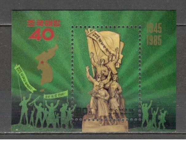 Coreea de Nord.1985 40 ani eliberarea-Bl. SC.114