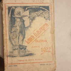 Calendarul Lumea Ilustrata pe anul 1922
