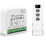 Kit de retrofit pentru control wireless al obloanelor rulante Tedeligo, &icirc;ntrerupător wireless pentru obloane, jaluzele, tente, instalare ușoară, p&acirc;nă